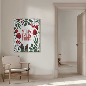 Tablou canvas „Merry everything” de Rosana Laiz Blursbyai