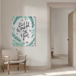 Tablou canvas „Most wonderful time of the year” de Rosana Laiz Blursbyai
