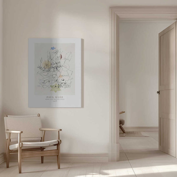 Tablou canvas „Hope and Destruction 1916” de Paul Klee