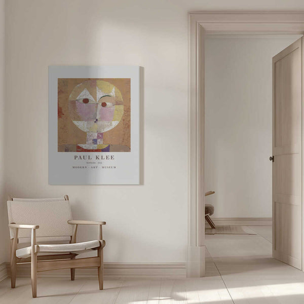 Tablou canvas „Senecio Baldgreis 1922” de Paul Klee