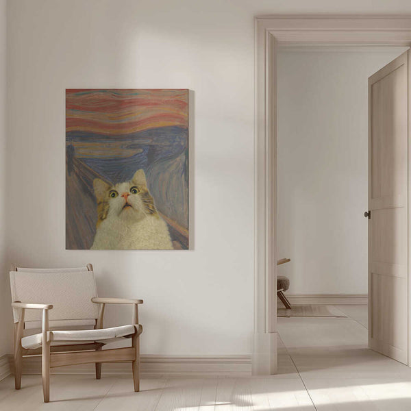 Tablou canvas „The Meow 02” de Artelele