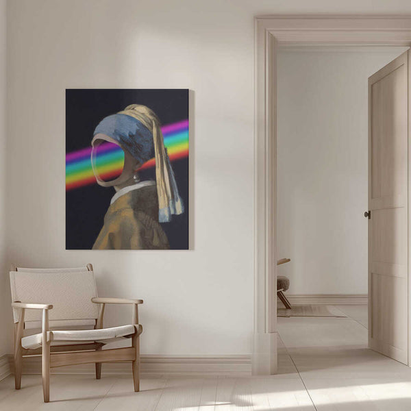 Tablou canvas „Rainbow Portrait” de Artelele