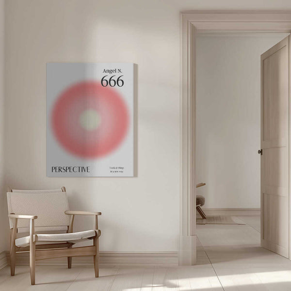 Tablou canvas „Angel Number 666” de Amélie