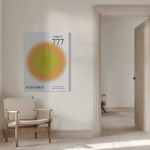 Tablou canvas „Angel Number 777” de Amélie