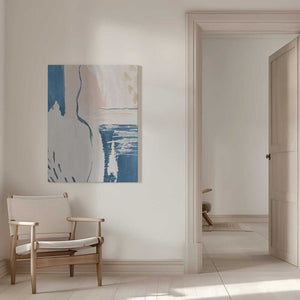 Tablou canvas „Calm Blues-2” de Sally Ann Moss