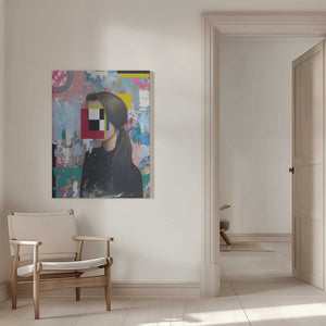 Tablou canvas „Girl 1” de Famous When Dead