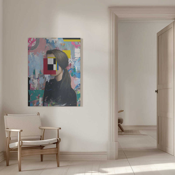 Tablou canvas „Girl 1” de Famous When Dead