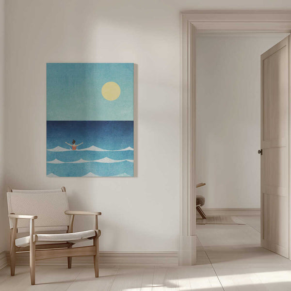 Tablou canvas „Sea Swim ii” de longwayhome