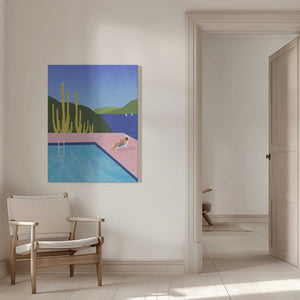 Tablou canvas „Swimming Pool” de longwayhome