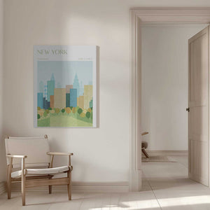 Tablou canvas „New York, Central Park” de longwayhome