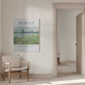 Tablou canvas „Banks Of The Seine” de Claude Monet