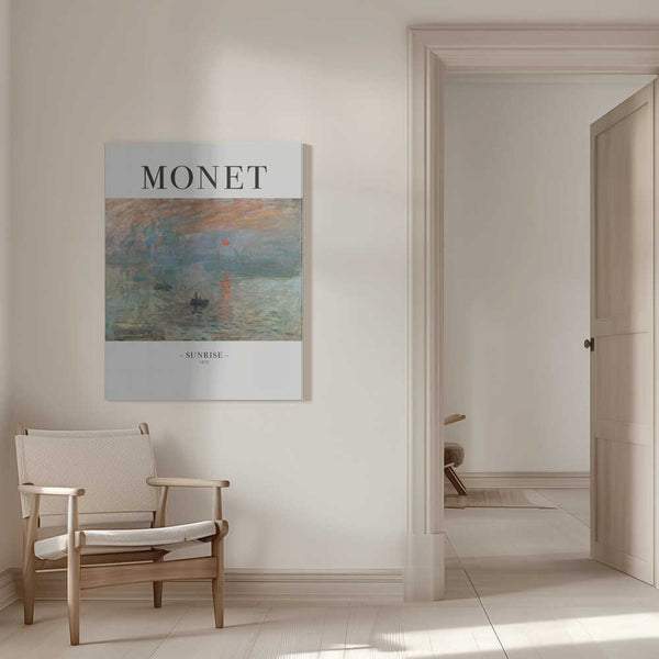 Tablou canvas „Sunrise 1872” de Claude Monet