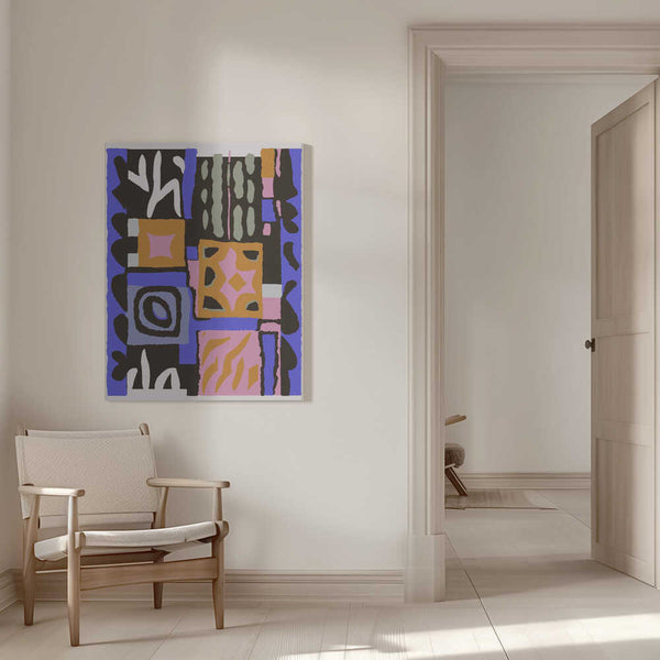 Tablou canvas „Colorful Geometry” de Treechild