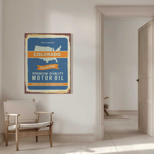 Tablou canvas „Colorado Oil” de Fadil Roze