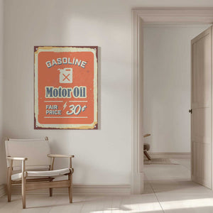Tablou canvas „Motor Oil” de Fadil Roze