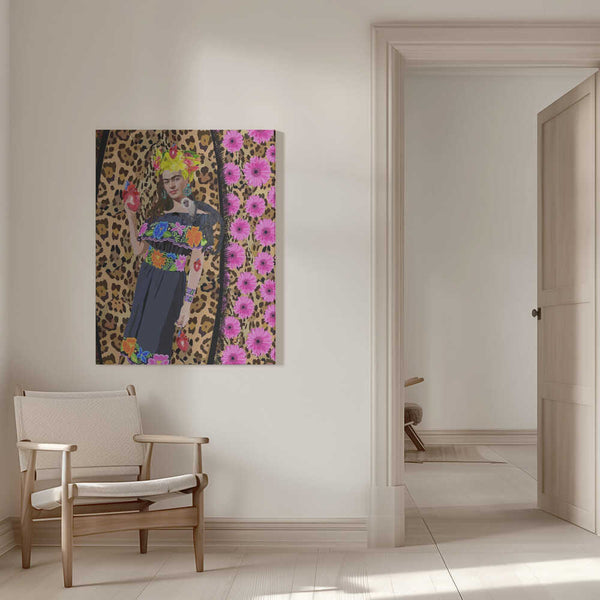 Tablou canvas „love Frida” de Lynnda Rakos