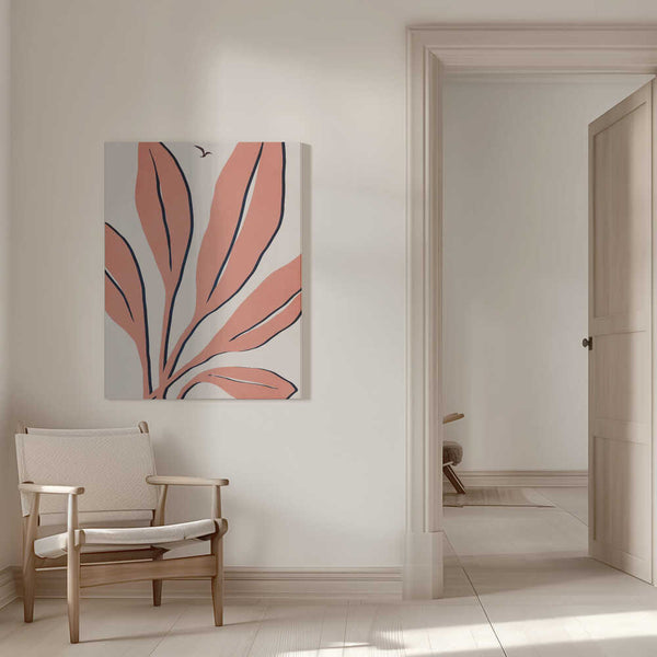 Tablou canvas „Ophelia   Rosé” de Kubistika