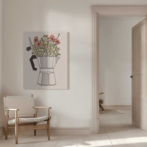 Tablou canvas „Moka Flowers” de Florent Bodart