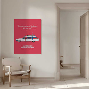 Tablou canvas „Ghostbusters” de WallChart Art Studio