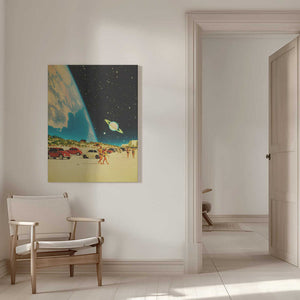 Tablou canvas „Galaxy Beach” de Taudalpoi