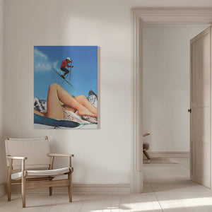 Tablou canvas „The Big Jump” de Taudalpoi