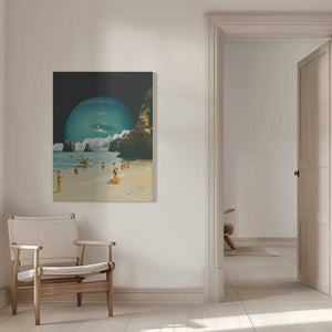 Tablou canvas „Space Beach” de Taudalpoi
