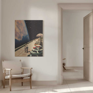 Tablou canvas „Space Promenade” de Taudalpoi