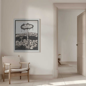 Tablou canvas „Dripping Mushroom 1916” de Julie De Graag