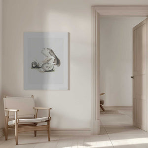 Tablou canvas „Vintage Agaricus Augustus Mushroom 50x70” de Biodiversity Heritage Library