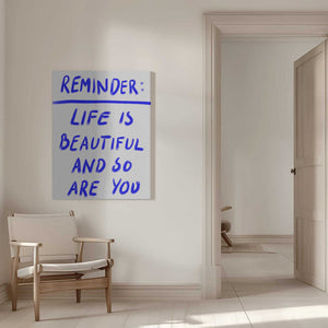 Tablou canvas „Beautiful Reminder” de Athene Fritsch