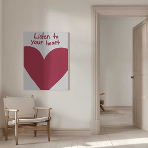 Tablou canvas „Heart's Whisper” de Athene Fritsch