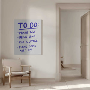 Tablou canvas „Creative To-Do List” de Athene Fritsch