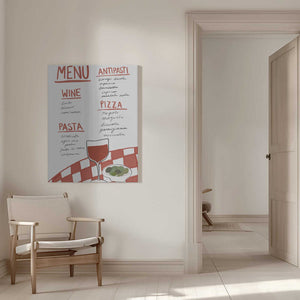 Tablou canvas „Italian Cuisine Delight” de Athene Fritsch