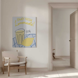 Tablou canvas „Refreshing Sip Deal” de Athene Fritsch
