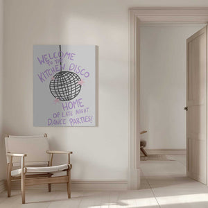 Tablou canvas „Kitchen Disco Vibes” de Athene Fritsch
