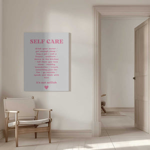 Tablou canvas „Essentials of Caring” de Athene Fritsch