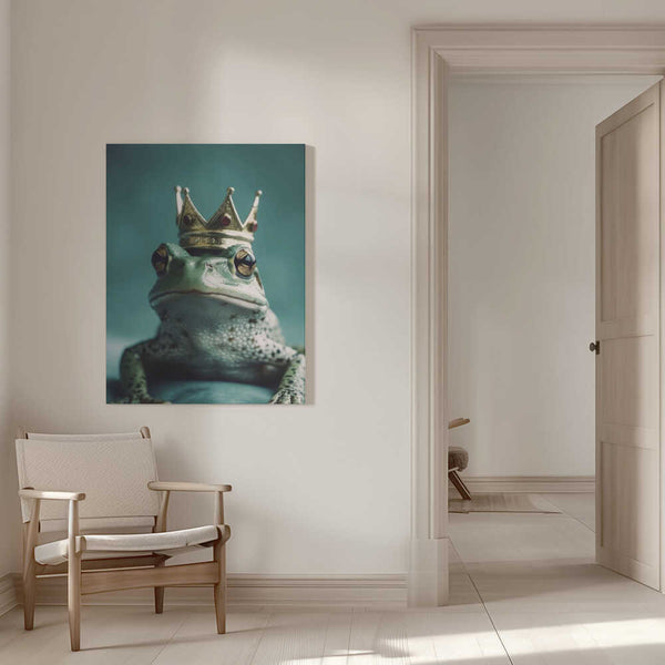 Tablou canvas „Regal Amphibian” de Treechild