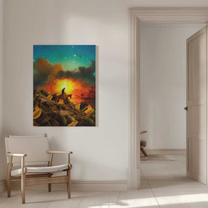 Tablou canvas „Cowboy II” de Taudalpoi