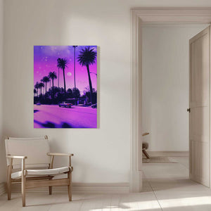 Tablou canvas „Aesthetic Cali Drive” de Ritvik takkar