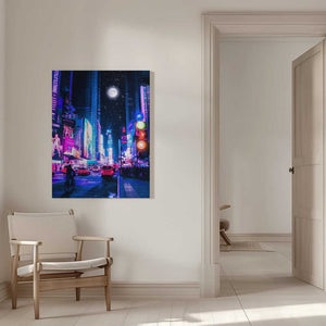 Tablou canvas „Moon City” de Ritvik takkar