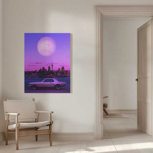Tablou canvas „Serene Drive” de Ritvik takkar