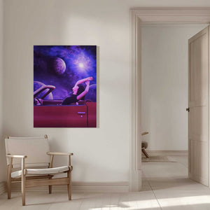 Tablou canvas „Space Trip” de Ritvik takkar