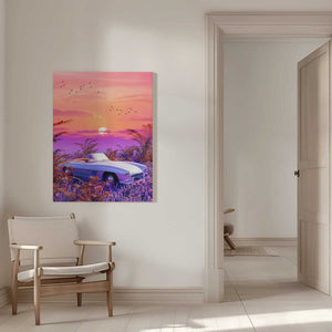 Tablou canvas „Vintage Paradise” de Ritvik takkar