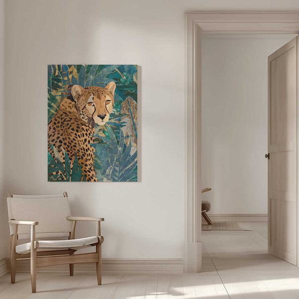 Tablou canvas „Cheetah In the Jungle 2” de Sarah Manovski