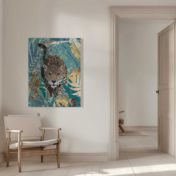 Tablou canvas „Jaguar Jungle 2” de Sarah Manovski