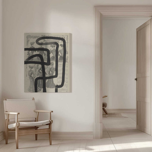 Tablou canvas „Abstract paper I” de Studio Palette