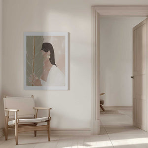 Tablou canvas „Plant Girl” de Ivy Green Illustrations