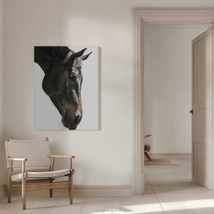 Tablou canvas „Gentle Equine Gaze” de Shot by Clint