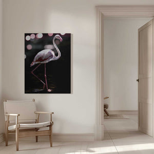 Tablou canvas „Elegant Flamingo” de Shot by Clint