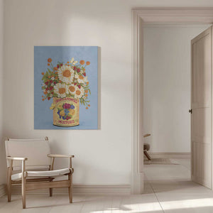 Tablou canvas „Flowers In a Vintage Tea Can” de Raissa Oltmanns